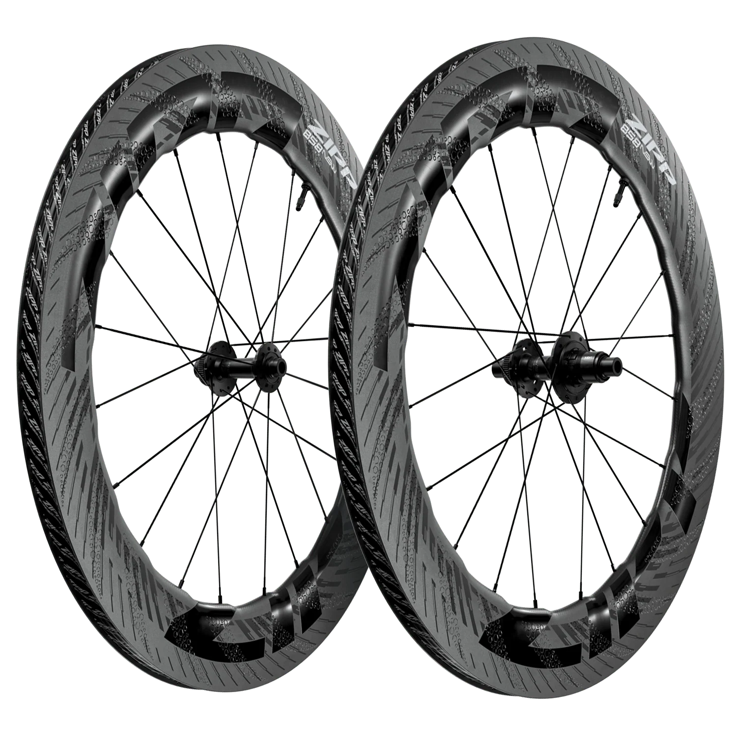 Para kół bezdętkowych ZIPP 858 NSW DISC (centralna blokada)