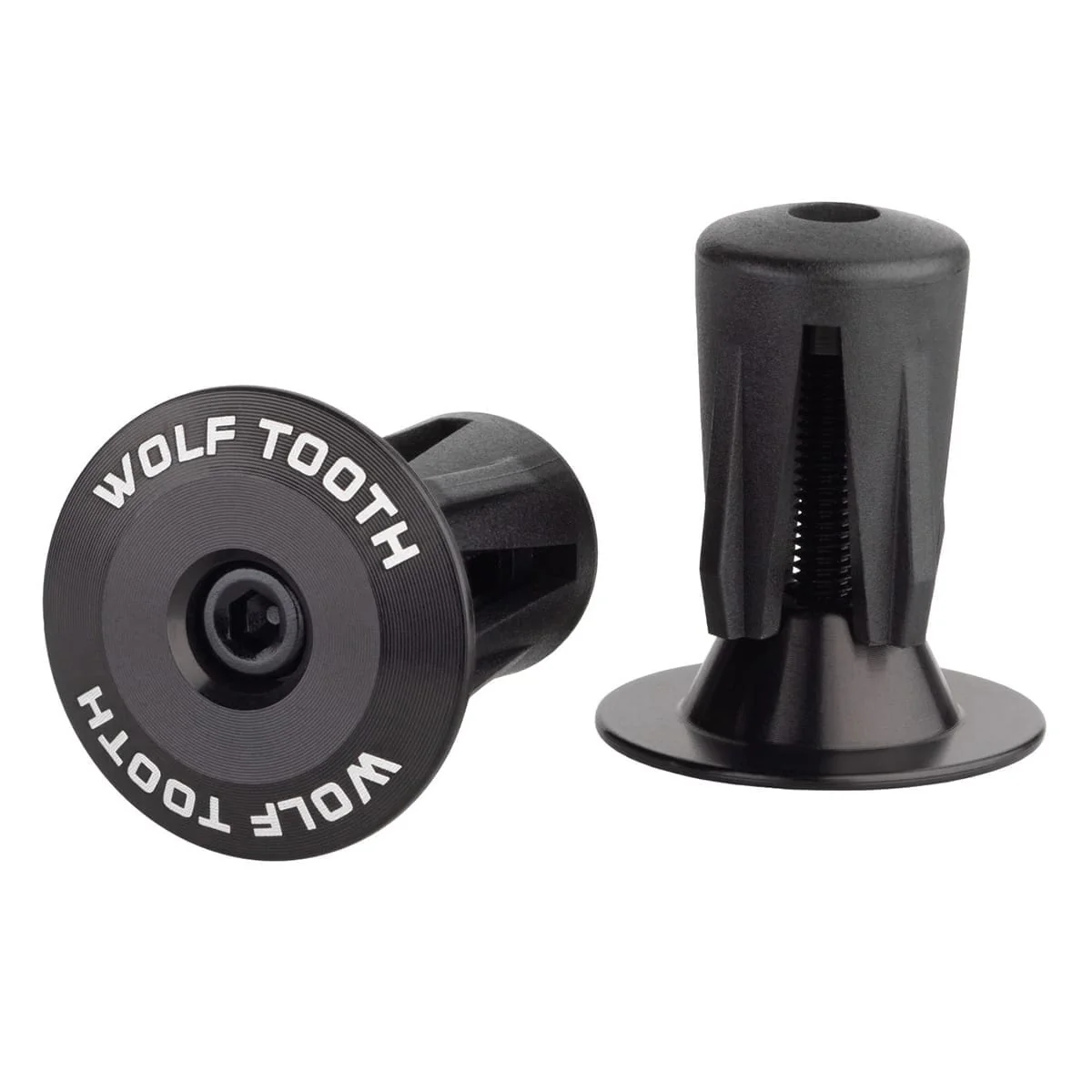 Para nakładek na wieszaki WOLF TOOTH z anodyzowanego na czarno aluminium