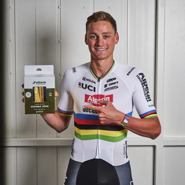 Para opon bezdętkowych VITTORIA CORSA PRO 700c - limitowana edycja złota - Image 3