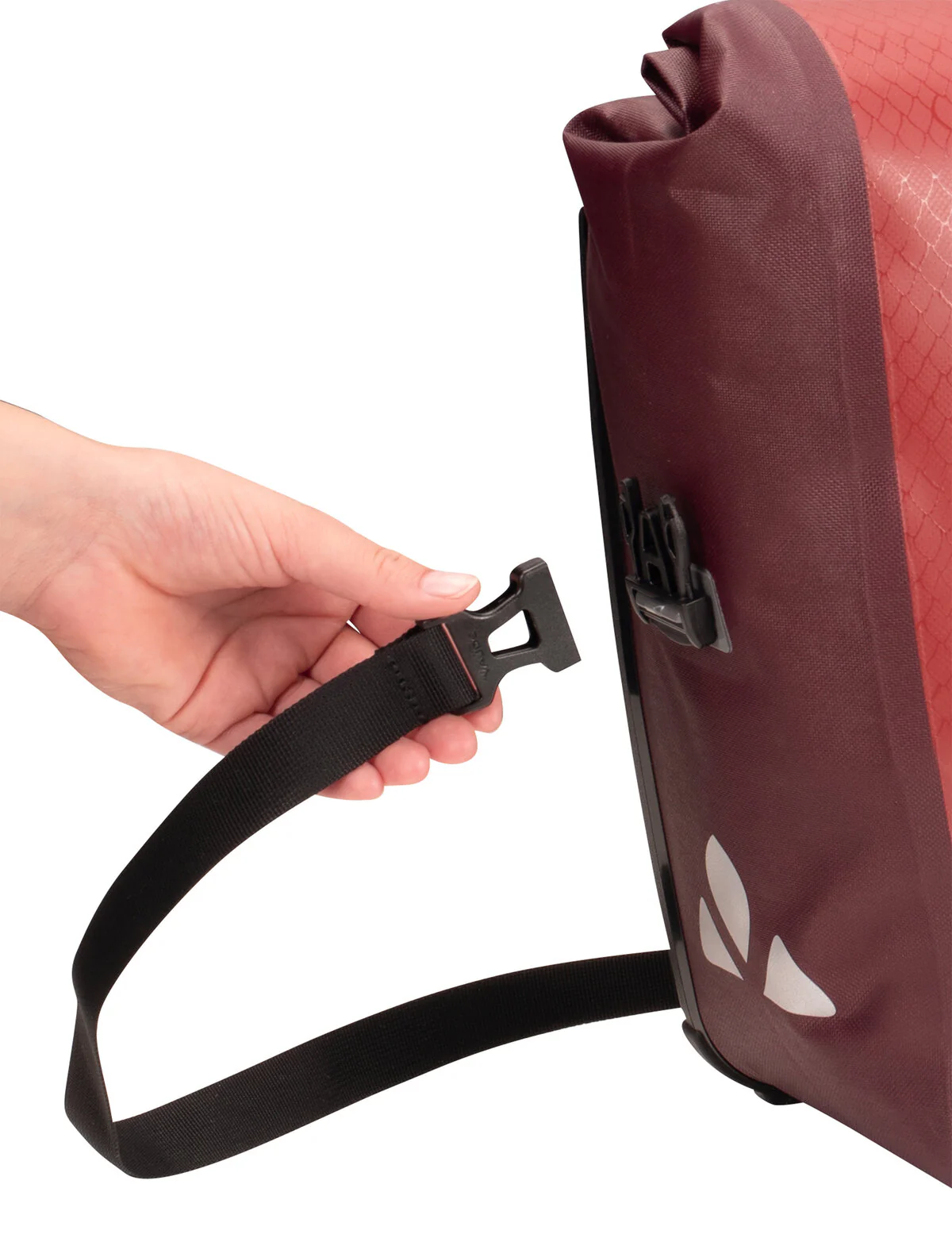 Para toreb bagażowych VAUDE AQUA FRONT 28 L czerwona - Image 3