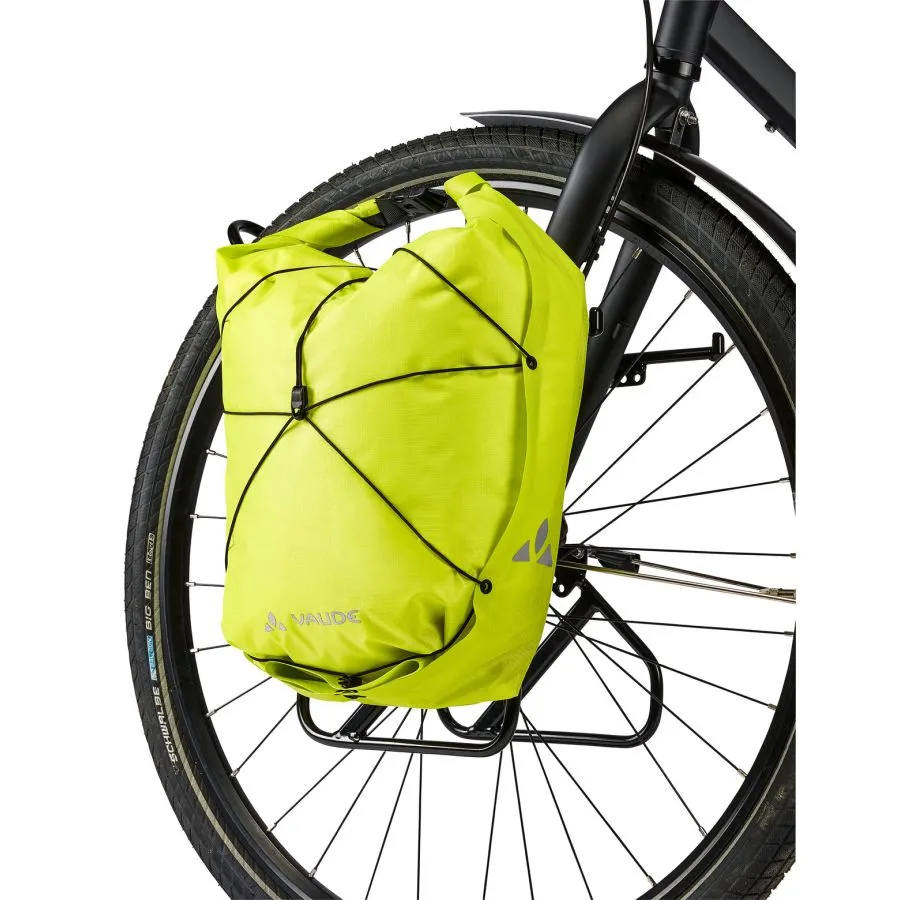 Para toreb bagażowych VAUDE AQUA FRONT LIGHT Luggage Carrier Bag 22 L Yellow - Image 6