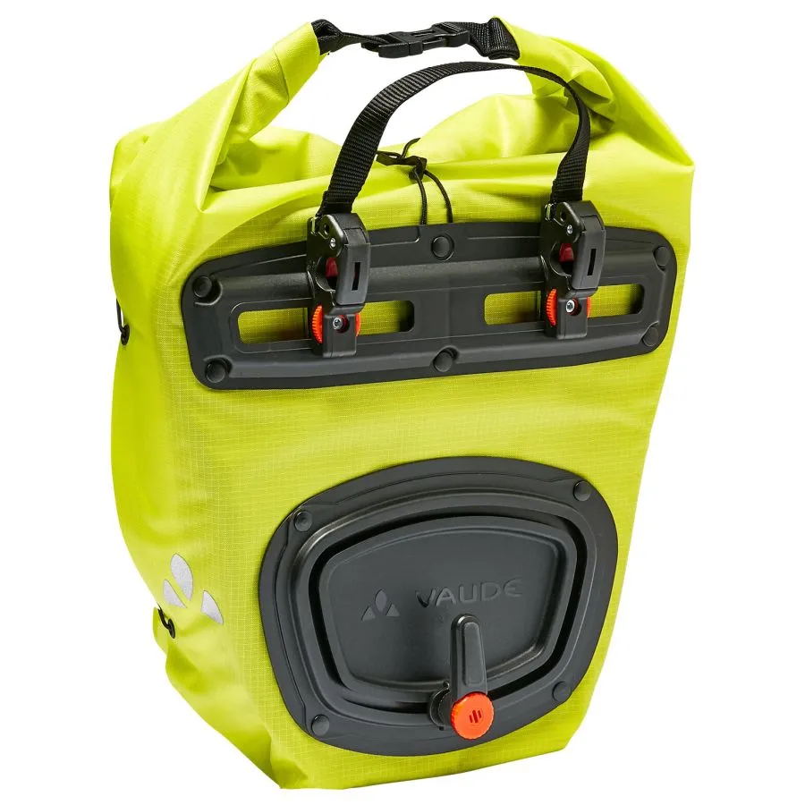 Para toreb bagażowych VAUDE AQUA FRONT LIGHT Luggage Carrier Bag 22 L Yellow - Image 8