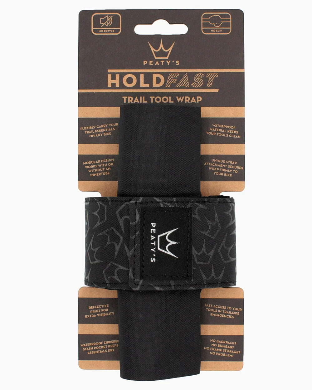 Pasek narzędziowy PEATY'S HOLDFAST NIGHTRIDER czarny