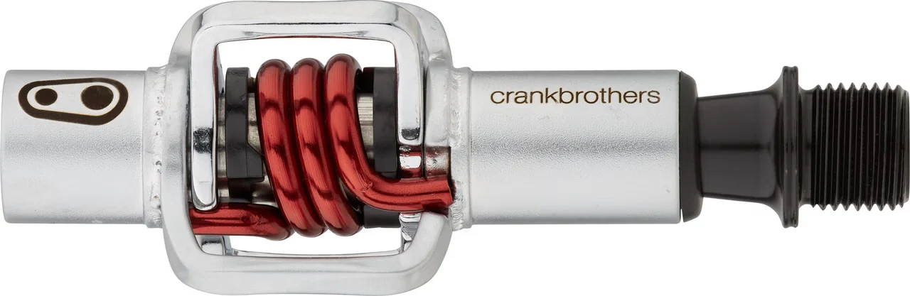 Pedały CRANKBROTHERS EGG BEATER 1 srebrny/czerwony - Image 3