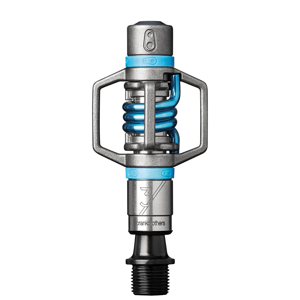 Pedały CRANKBROTHERS EGG BEATER 3 srebrny/niebieski