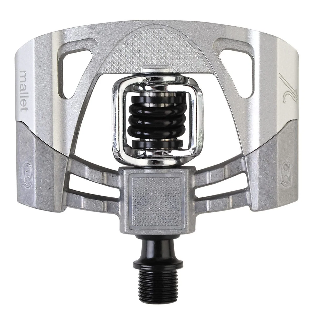 Pedały CRANKBROTHERS MALLET 2 Matte Silver