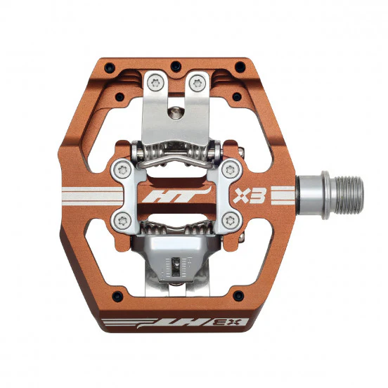 Pedały HT COMPONENTS X3 Bronze