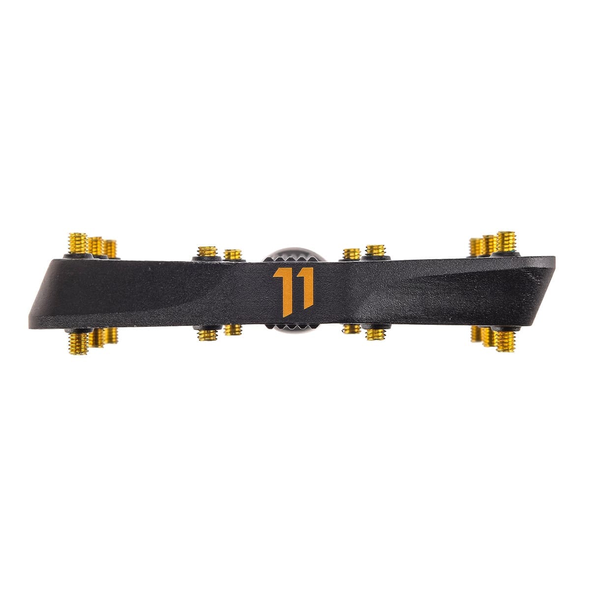 Pedały płaskie CRANKBROTHERS STAMP 11 Small Black/Gold - Image 4