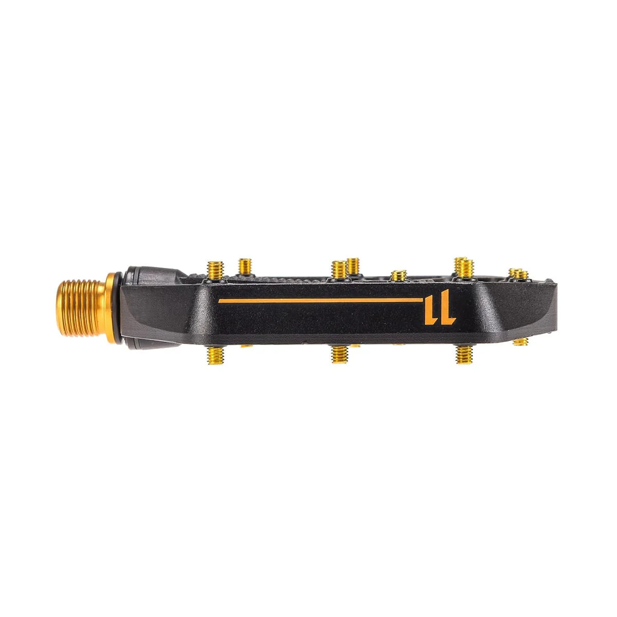 Pedały płaskie CRANKBROTHERS STAMP 11 Small Black/Gold - Image 5