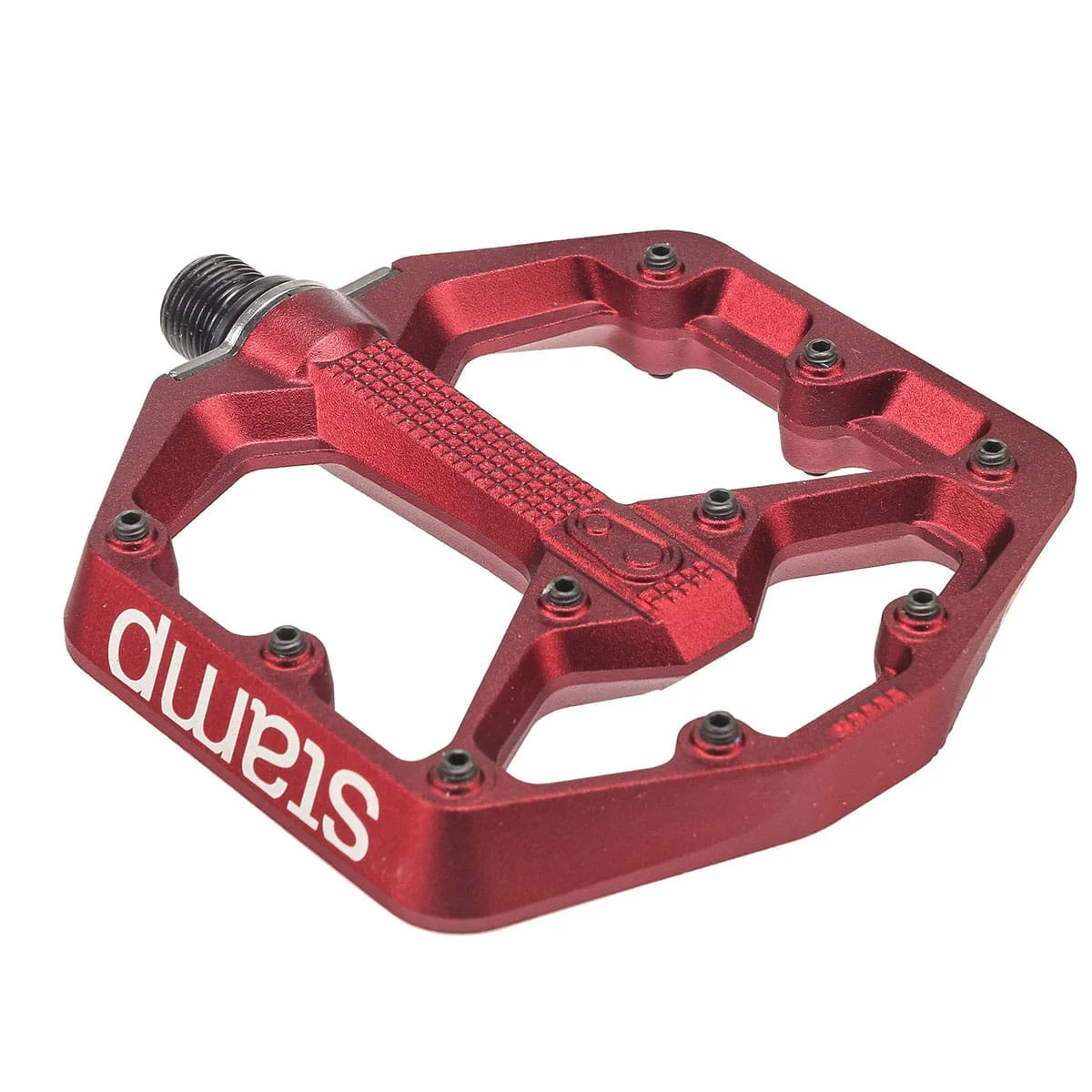 Pedały płaskie CRANKBROTHERS STAMP 7 Small czerwone - Image 2