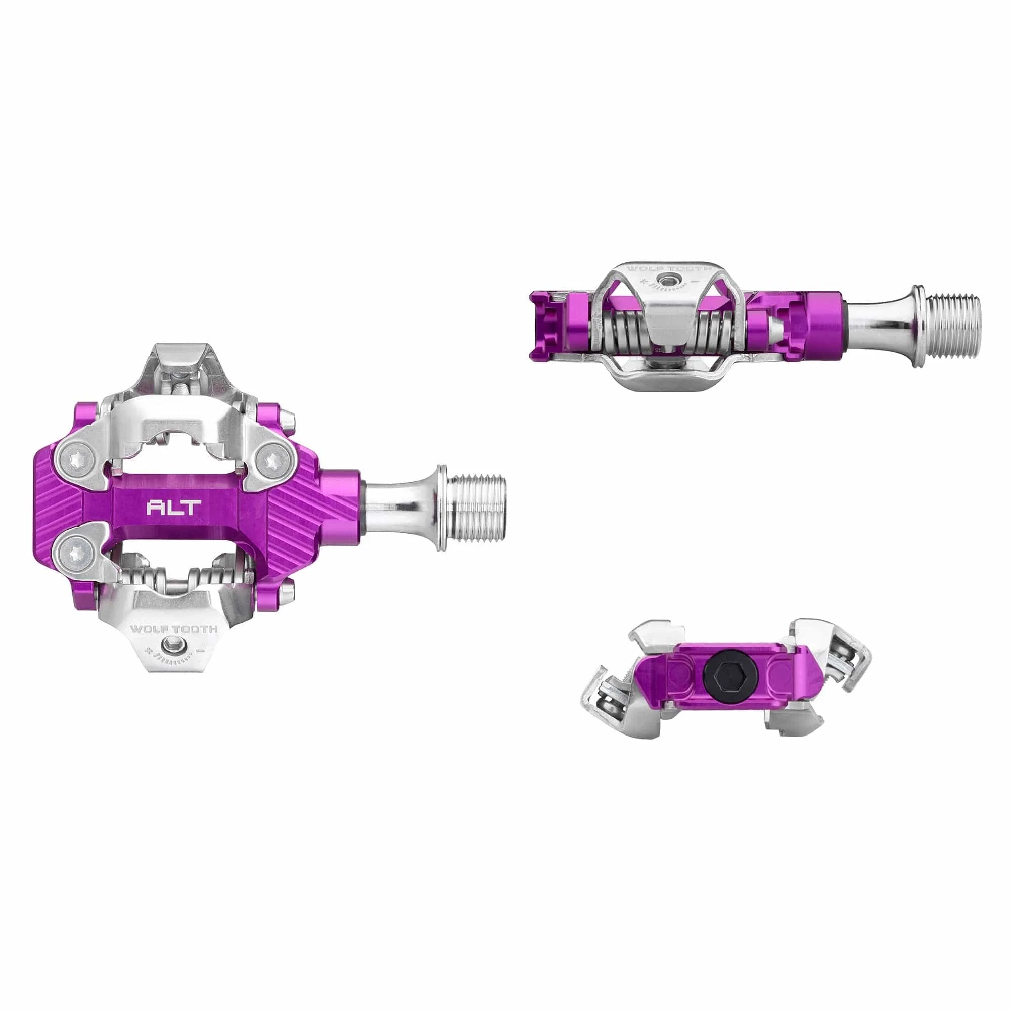 Pedały WOLF TOOTH ALT XC Clipless Violet - Image 4