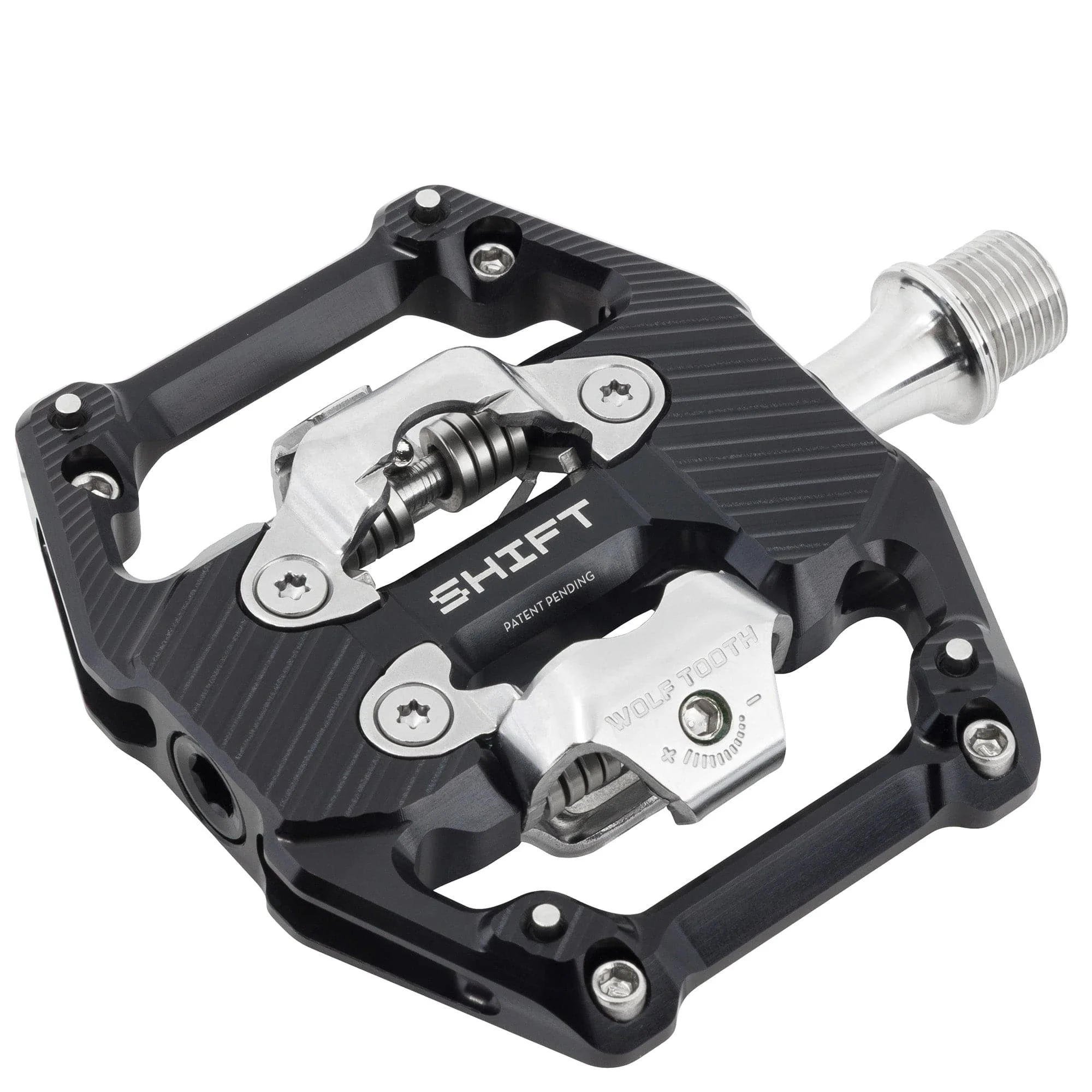 Pedały WOLF TOOTH GRAVITY CLIPLESS Czarny