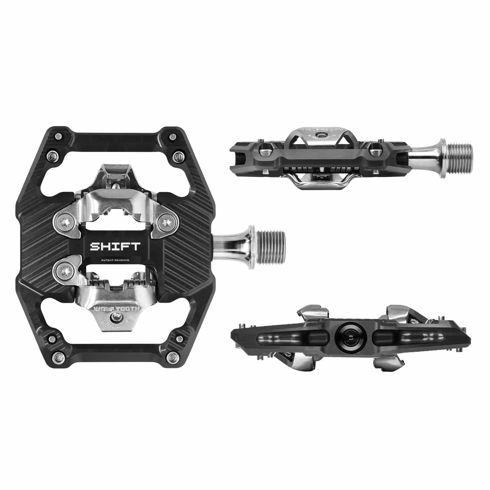 Pedały WOLF TOOTH GRAVITY CLIPLESS Czarny - Image 4