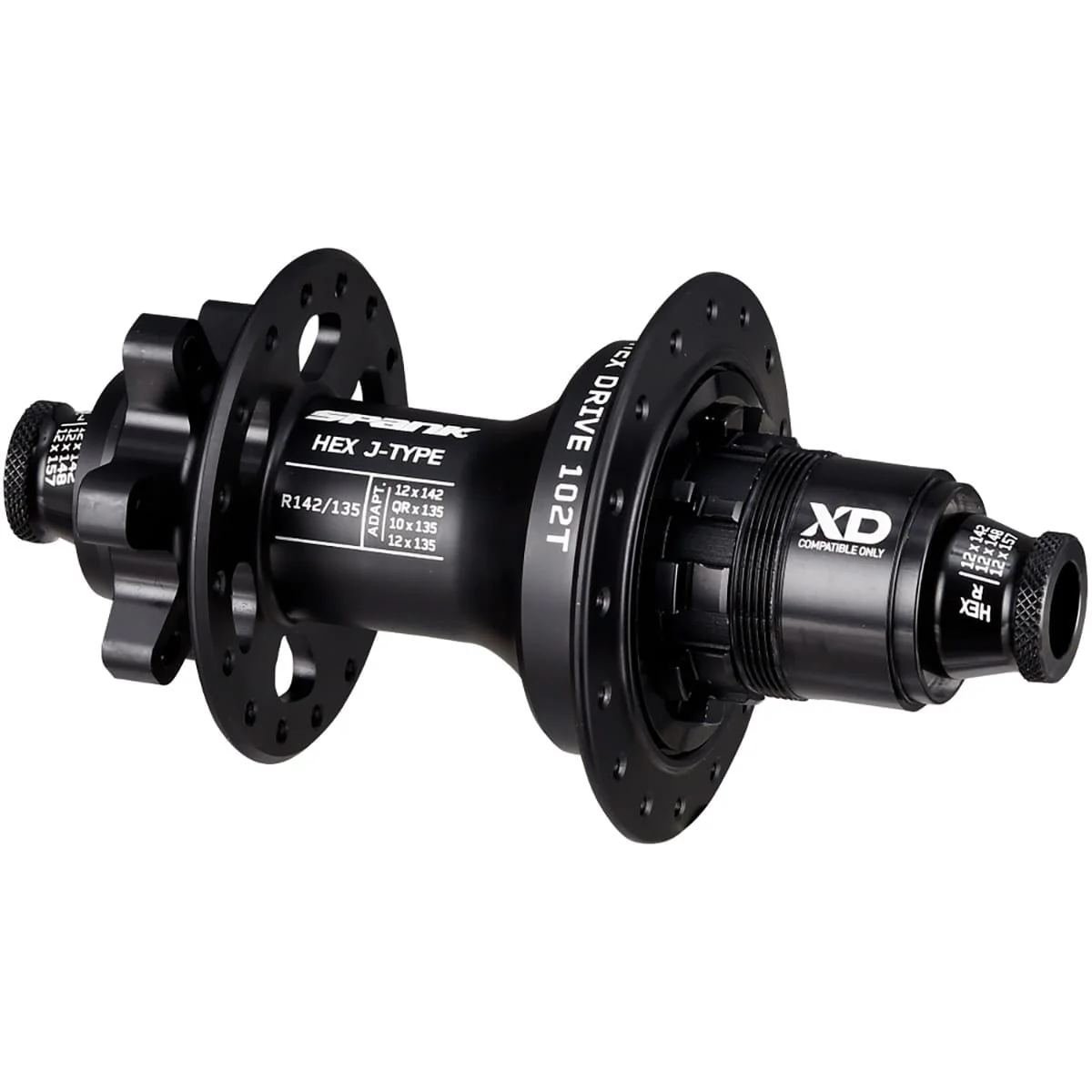 Piasta tylna SPANK HEX DRIVE 102T 12x135/142 mm - Image 2