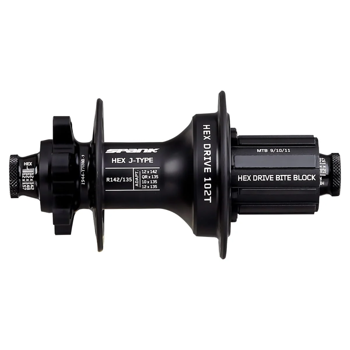 Piasta tylna SPANK HEX DRIVE 102T 12x135/142 mm - Image 3