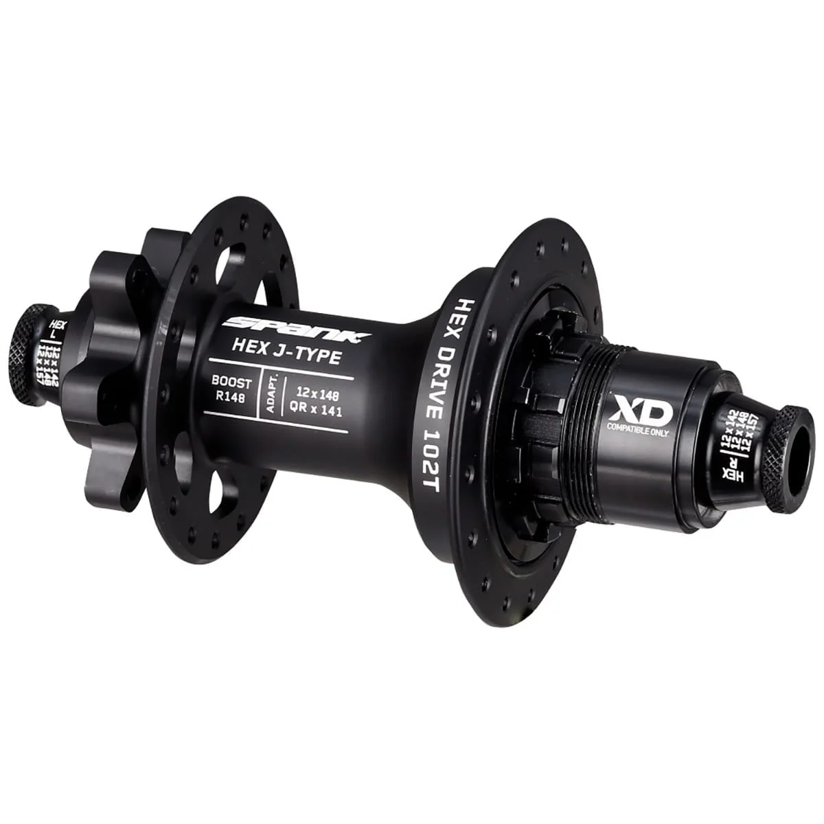 Piasta tylna SPANK HEX DRIVE 102T 12x148 mm Boost - Image 2