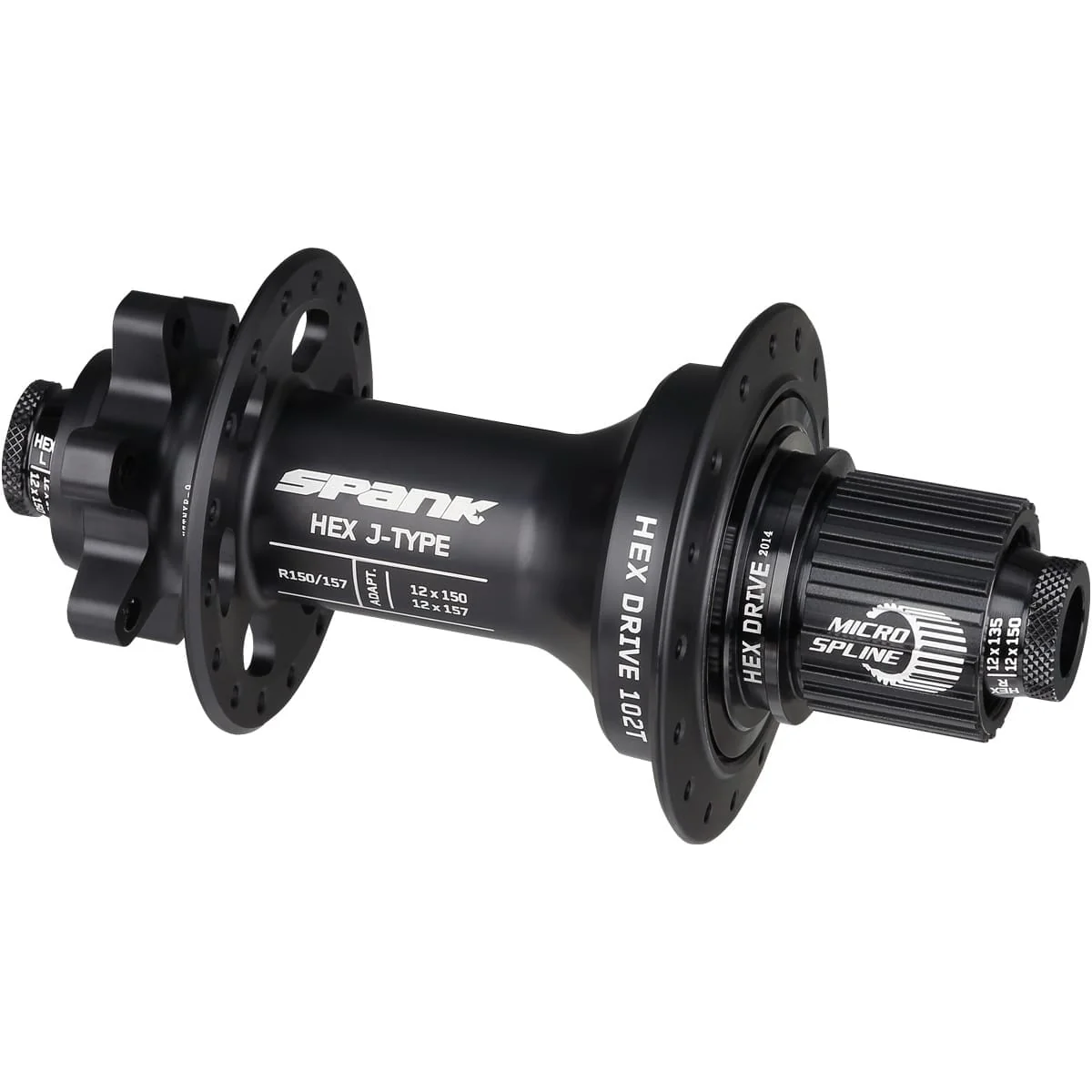 Piasta tylna SPANK HEX DRIVE 102T 12x150/157 mm czarna - Image 6