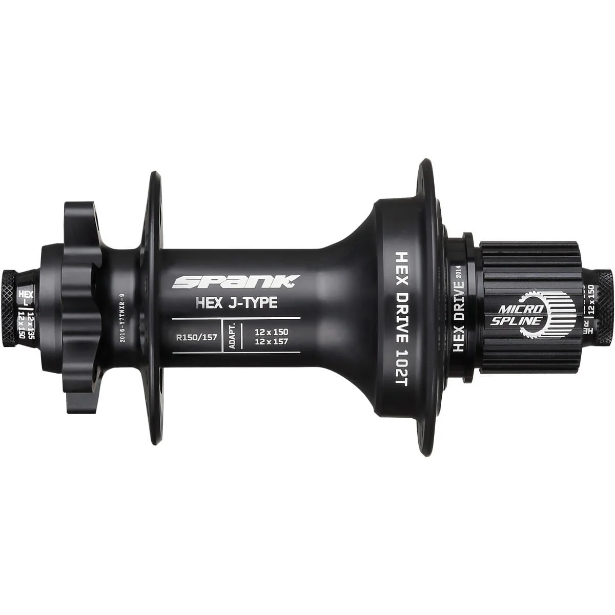 Piasta tylna SPANK HEX DRIVE 102T 12x150/157 mm czarna - Image 7