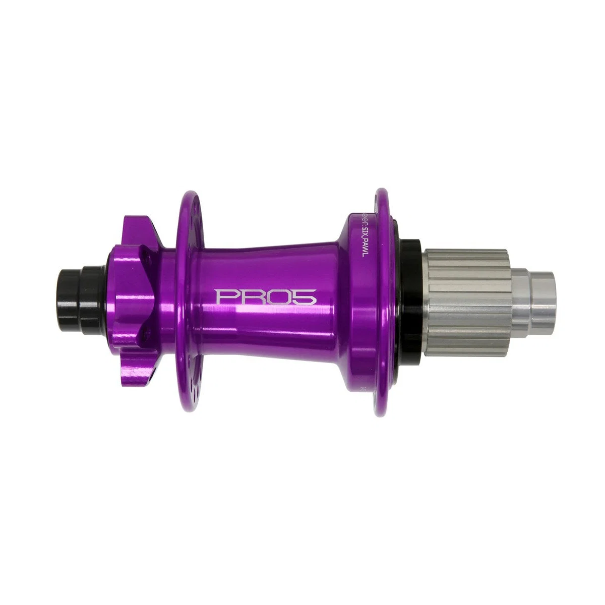 HOPE PRO 5 12x148mm Boost 6-otworowa piasta tylna fioletowa