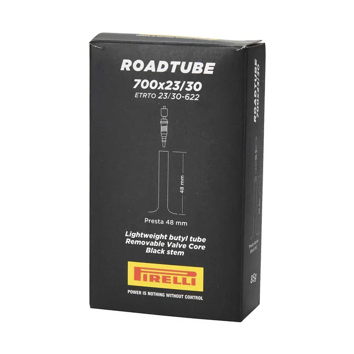 PIRELLI ROADTUBE dętka 700x23/30c PRESTA czarna - Image 2