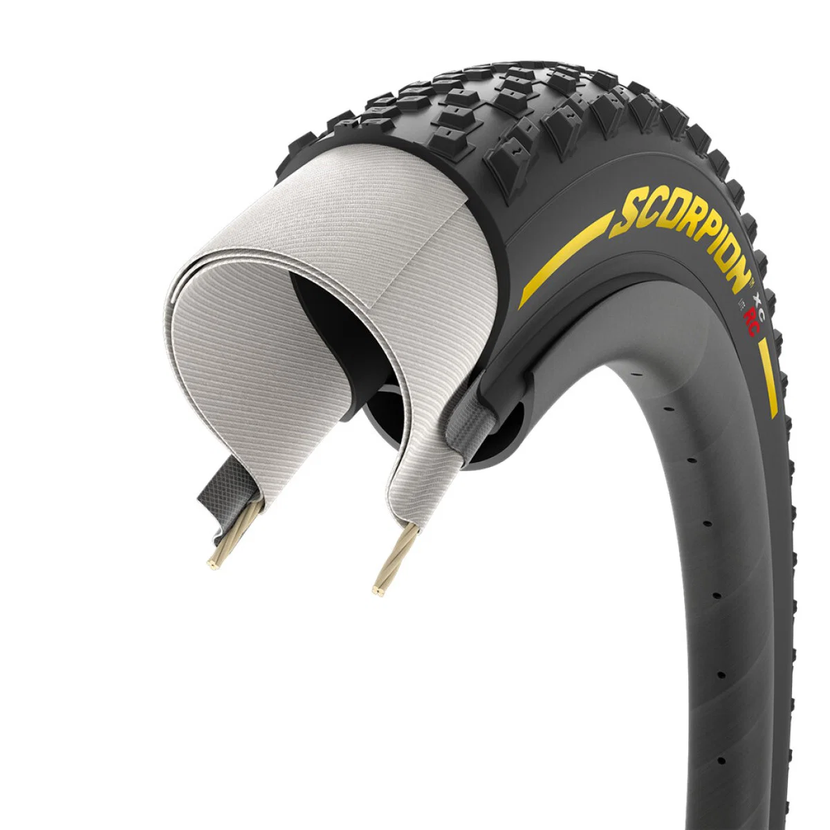 PIRELLI SCORPION XC RC COLOUR EDITION 29x2.40 Lite Tubeless Ready Miękka opona czarna - Image 3