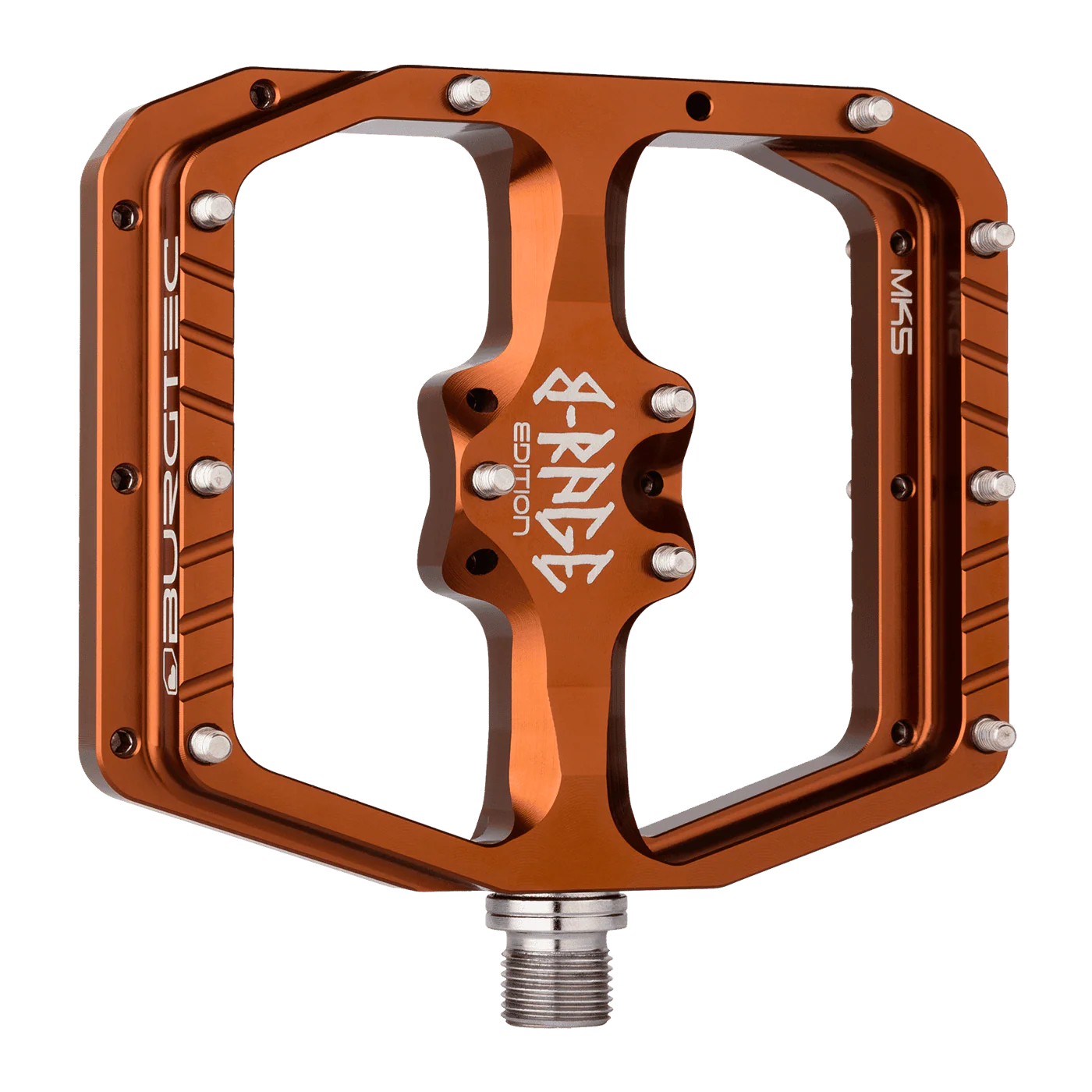 Płaskie pedały BURGTEC PENTHOUSE FLAT MK5 B-RAGE EDITION Kash Bronze - Image 2