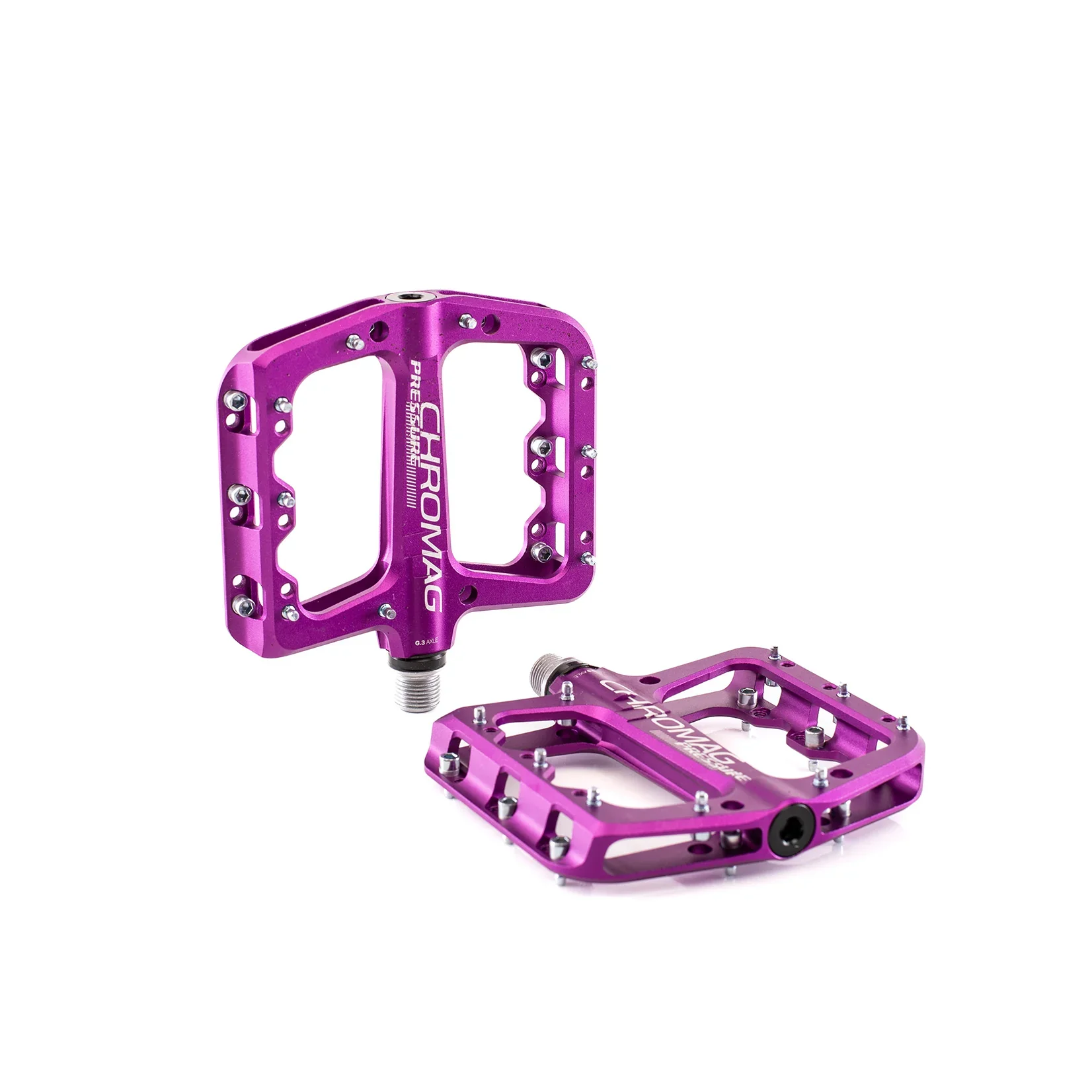 Płaskie pedały CHROMAG PRESSURE Purple