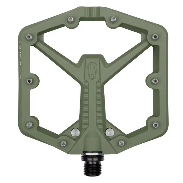 Płaskie pedały CRANKBROTHERS STAMP 1 Gen2 Large Green