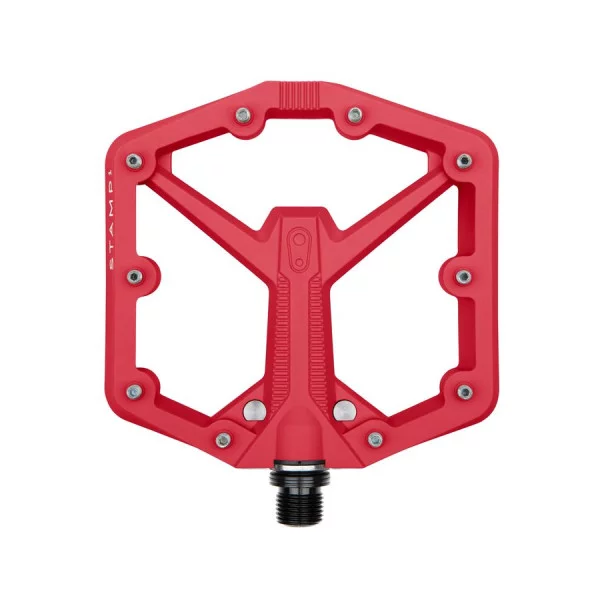 Płaskie pedały CRANKBROTHERS STAMP 1 Gen2 Large Red