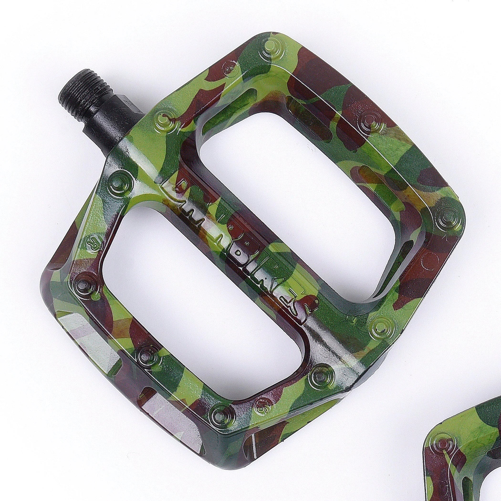 Płaskie pedały DMR V6 Camo Green - Image 3