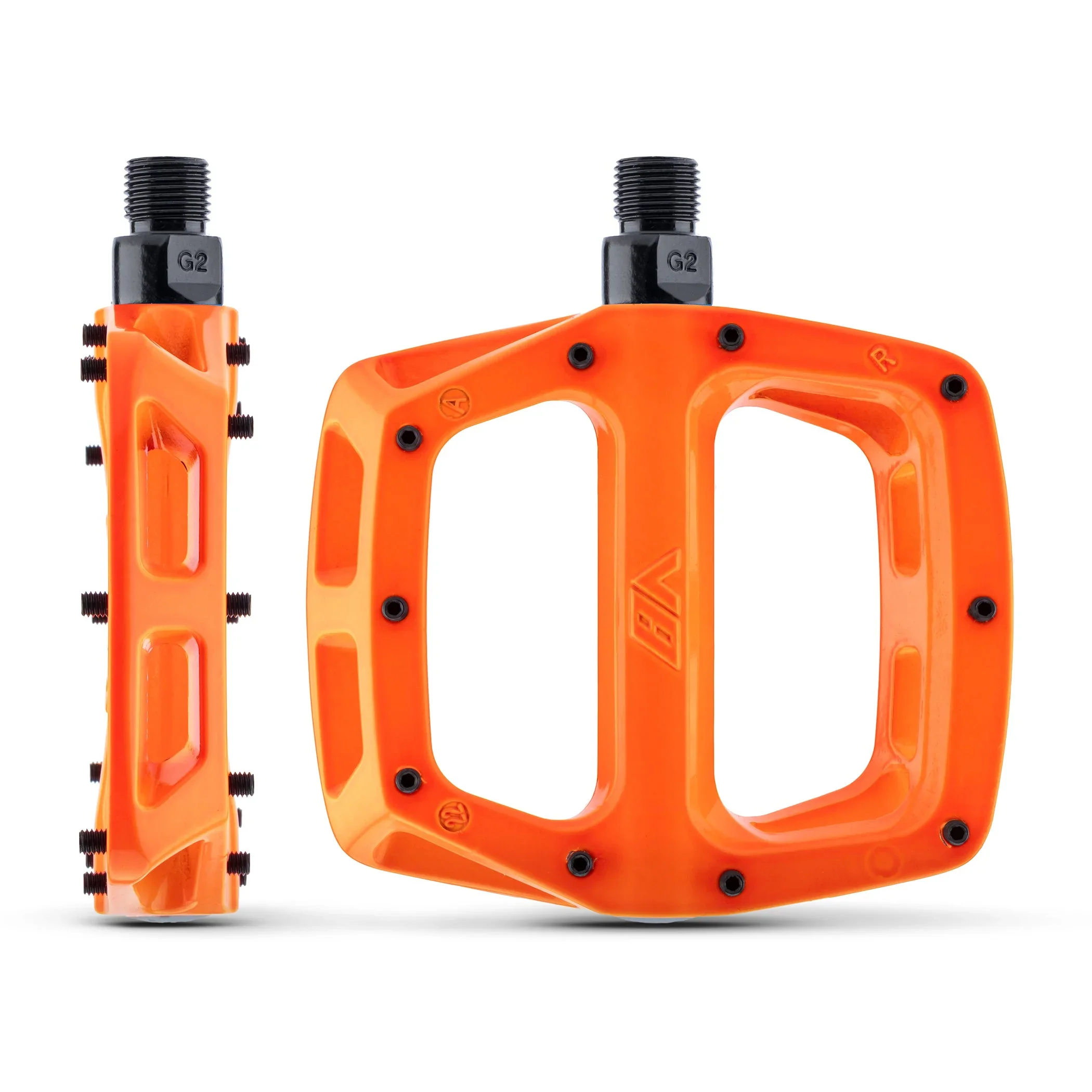 Płaskie pedały DMR V8 Orange