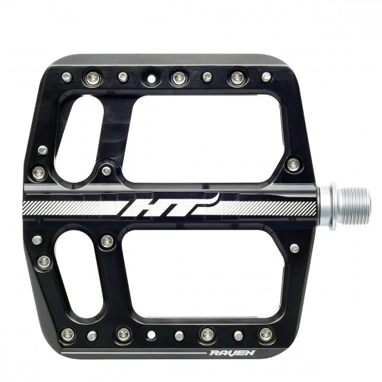Płaskie pedały HT COMPONENTS RAVEN ANS 12 czarne