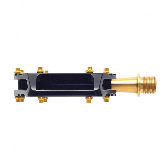 HT COMPONENTS AR09T Tytanowe płaskie pedały czarne - Image 2
