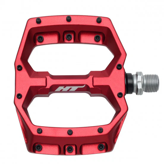 Płaskie pedały HT COMPONENTS SPIDER AF03 Red