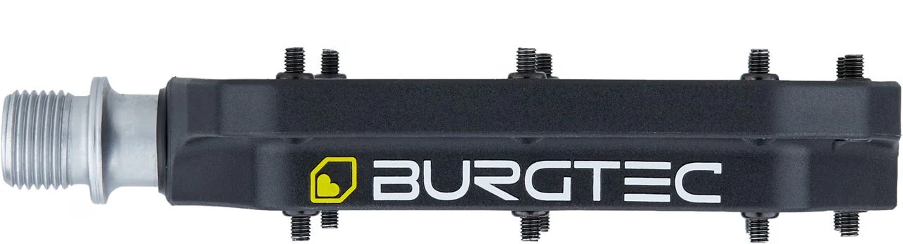 Płaskie pedały kompozytowe BURGTEC MK4 czarne - Image 2