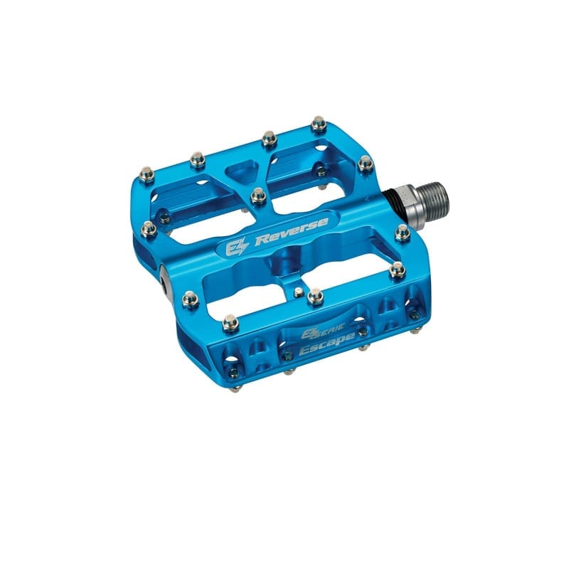 Płaskie pedały REVERSE COMPONENTS E-ESCAPE w kolorze jasnoniebieskim