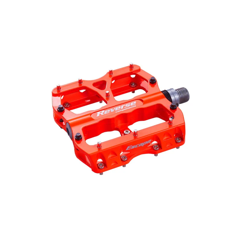 Płaskie pedały REVERSE COMPONENTS ESCAPE Orange Fluo