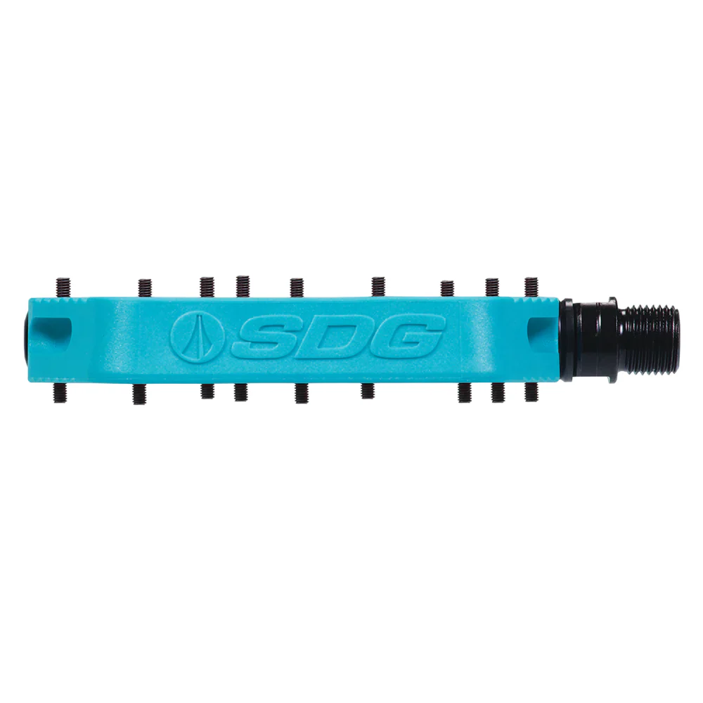 Płaskie pedały SDG COMP Composite Turquoise - Image 3