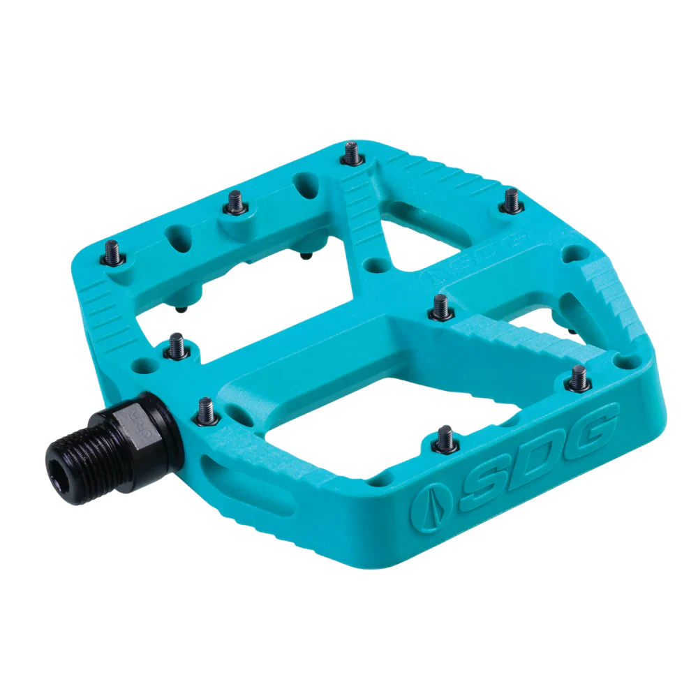 Płaskie pedały SDG COMP Composite Turquoise - Image 5