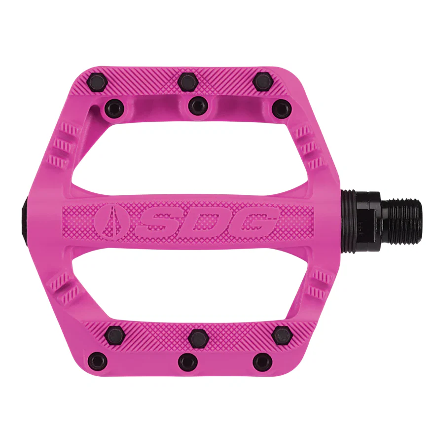 Płaskie pedały SDG SLATER Junior Pink