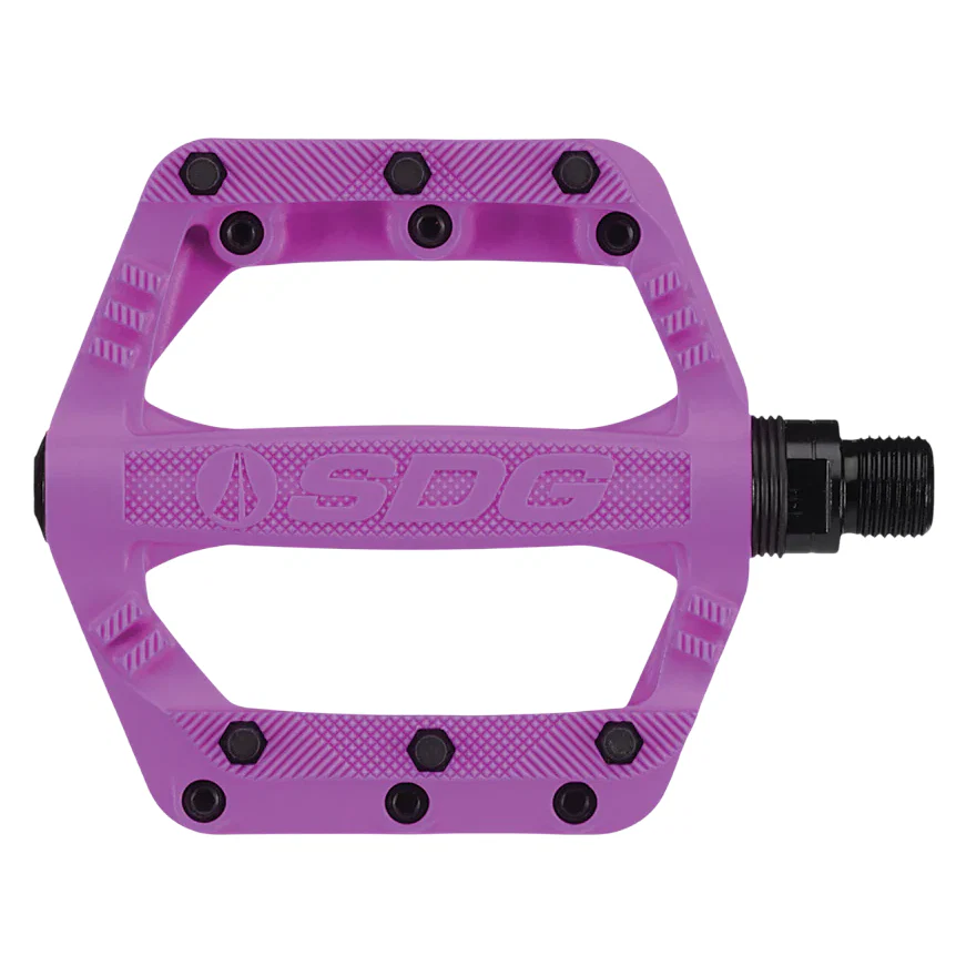 Płaskie pedały SDG SLATER Junior Violet
