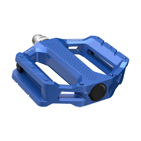 Płaskie pedały SHIMANO PD-EF202 Niebieski - Image 2