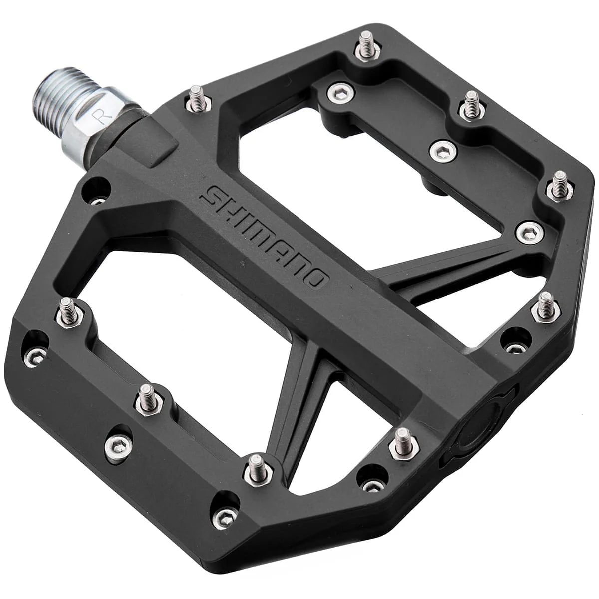 Płaskie pedały SHIMANO PD-GR400 w kolorze czarnym - Image 3