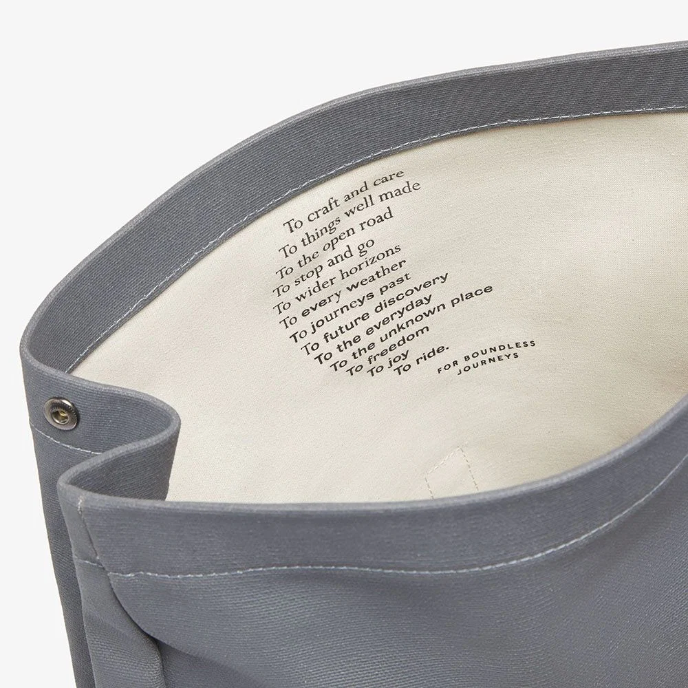 Plecak BROOKS PICKWICK COTTON CANVAS 12L Szary - Image 4