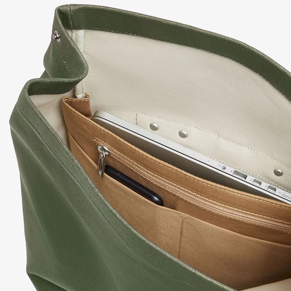 Plecak BROOKS PICKWICK COTTON CANVAS 12L Zielony - Image 4