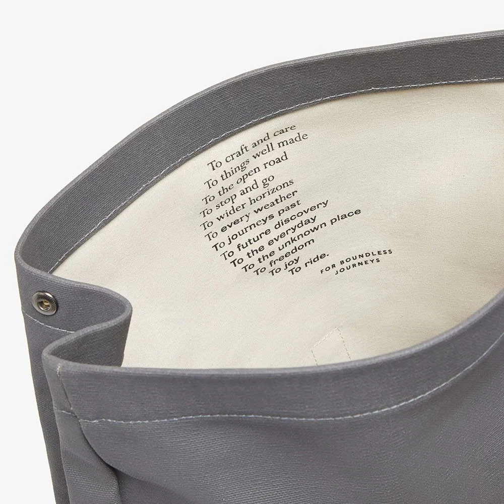 Plecak BROOKS PICKWICK COTTON CANVAS 26L Szary - Image 5