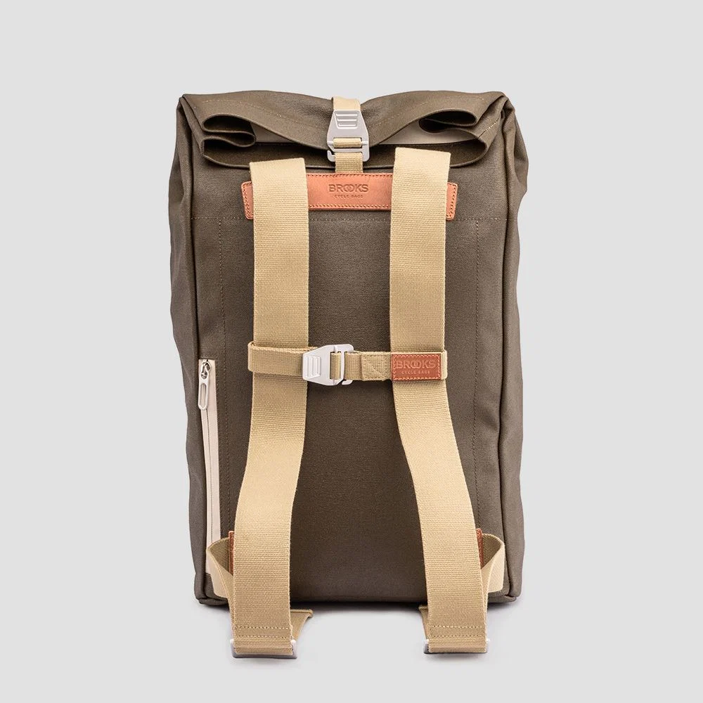 Plecak BROOKS PICKWICK COTTON CANVAS 26L Brązowy - Image 3