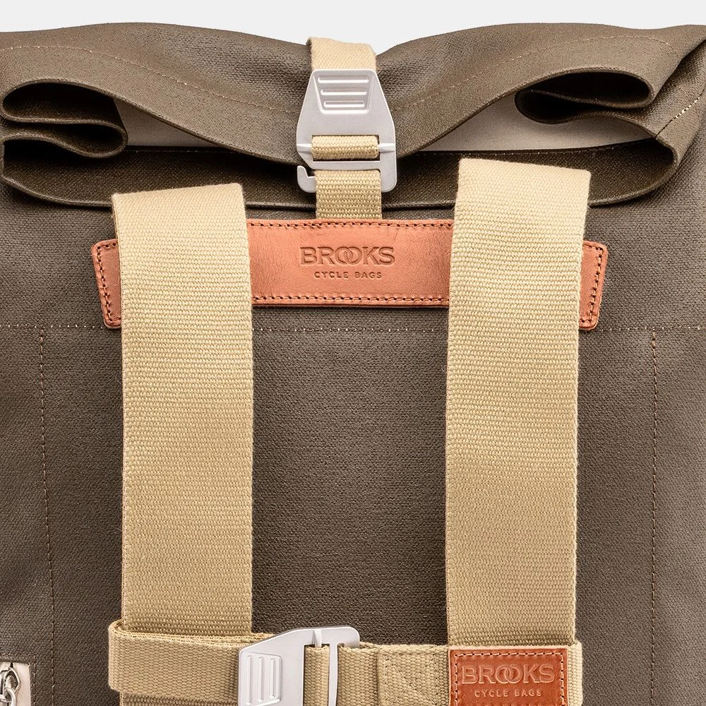 Plecak BROOKS PICKWICK COTTON CANVAS 26L Brązowy - Image 6