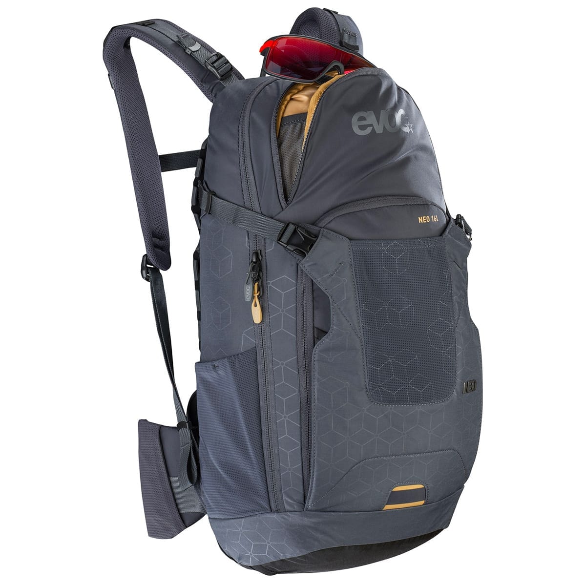 Plecak EVOC NEO 16L z ochroną grzbietu czarny - Image 6