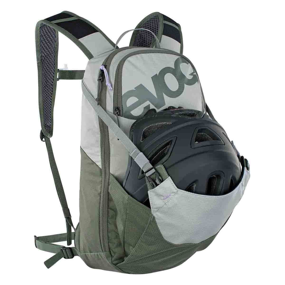 Plecak EVOC RIDE 8L szary/khaki - Image 5